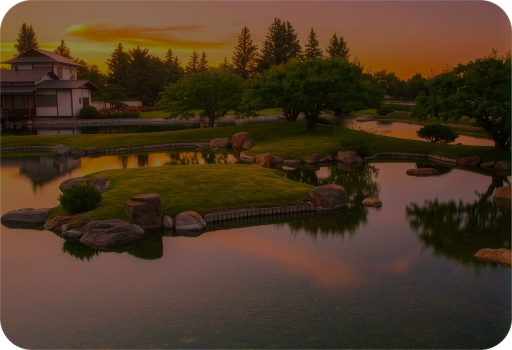 Lethbridge Japanese garden
