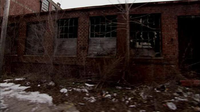 Broken buildings