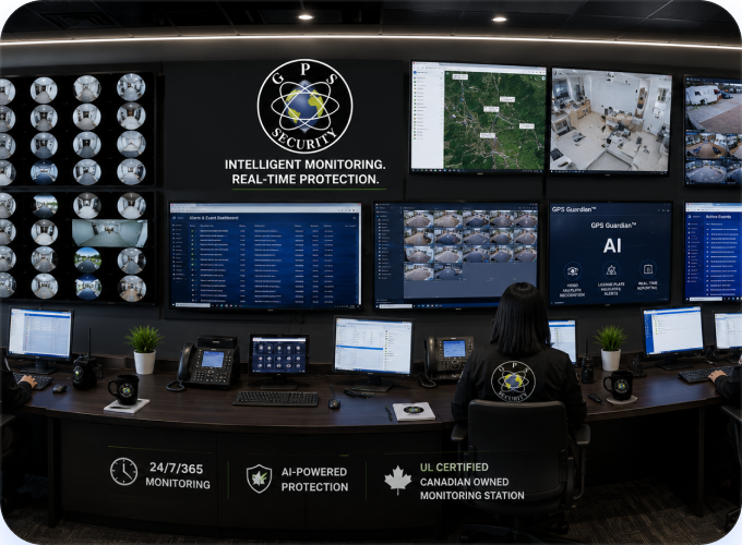 GPS Security Group monitoring command center
