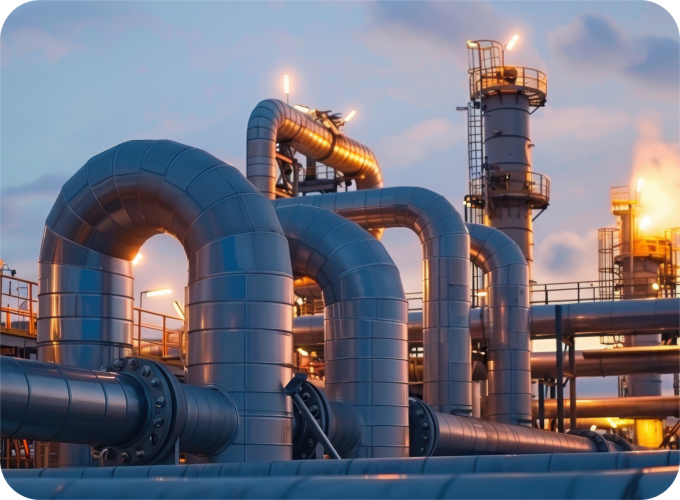 Remote surveillance technology monitoring an energy facility
