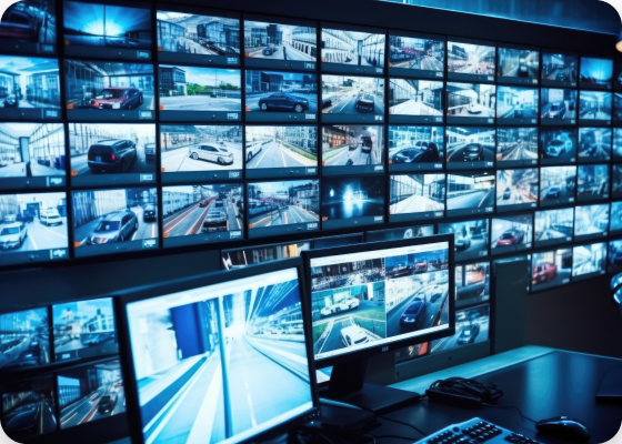 GPS Security AI-assisted camera analytics dashboard