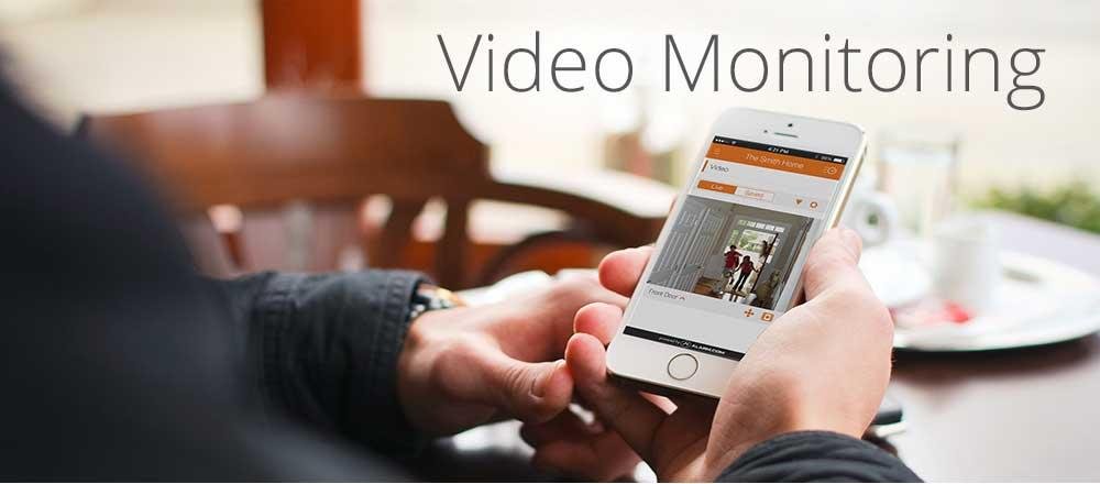 Check the video monitoring