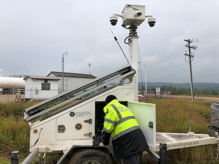 Security on a Construction Site