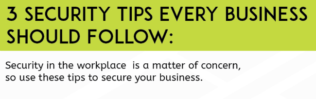 Security Tips Every Business Should Follow